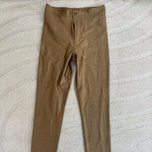 American Apparel Gold Disco Pants